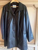 Lederen dames mantel donkerbruin, Kleding | Dames, Jassen | Winter, Ophalen, Nieuw, Maat 46/48 (XL) of groter, Bruin