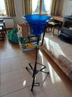 Blauwe vaas met staander, Ophalen, Nieuw, Blauw