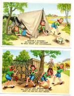 cartes postales scouts 2 pièces ou vendues séparément humour, Enlèvement ou Envoi, 1940 à 1960, Enfants