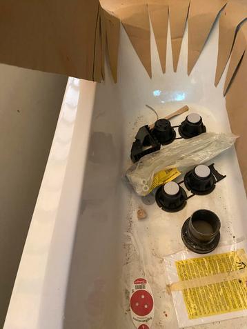 Baignoire à encastrer - neuf, Doe-het-zelf en Bouw, Sanitair, Ophalen, Nieuw, Bad