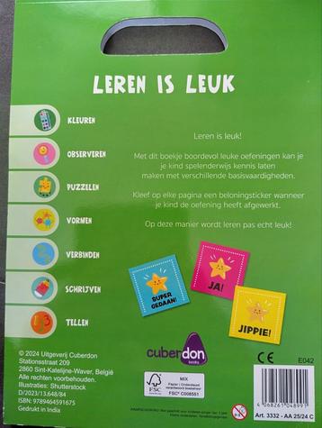 Leren is leuk oefenboekjes 6 jaar beschikbaar voor biedingen
