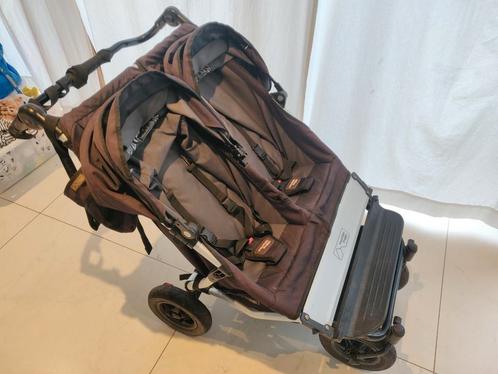 Mountain Buggy Duet Tweelingbuggy met extra's, Kinderen en Baby's, Tweelingen en Meerlingen, Zo goed als nieuw, Kinderwagen of Buggy