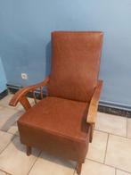 Fauteuil, Maison & Meubles, Fauteuils, 75 à 100 cm, Enlèvement, Utilisé, Cuir