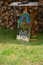 Leffe spiegel, Ophalen, Gebruikt, Reclamebord, Plaat of Schild, Leffe