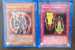 Yu-gi-oh holos / black luster soldier eotb + magic cylinder., Ophalen of Verzenden, Zo goed als nieuw