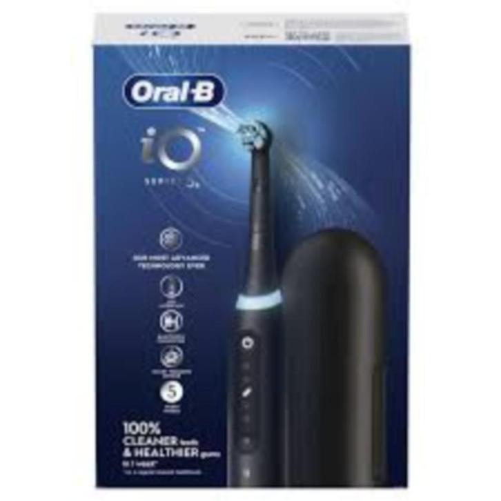 oral b electrische tandenborstel io 5 matt black, Handtassen en Accessoires, Uiterlijk | Mondverzorging, Nieuw, Tandenborstel