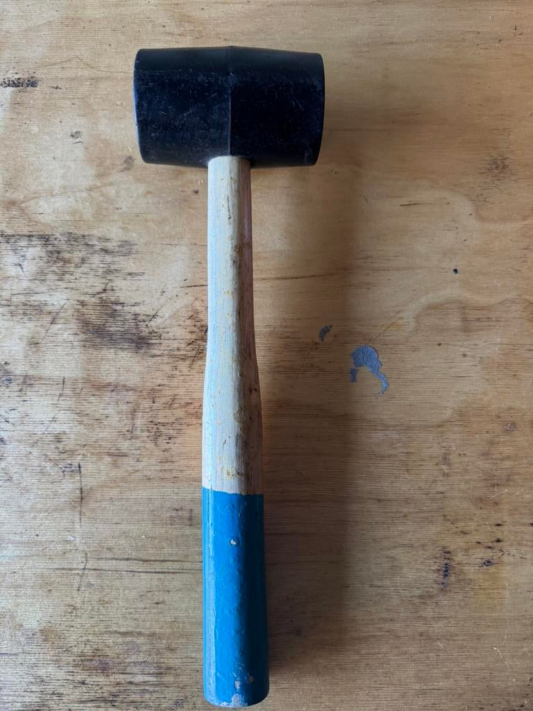 Rubber hamer, Ophalen of Verzenden, Zo goed als nieuw