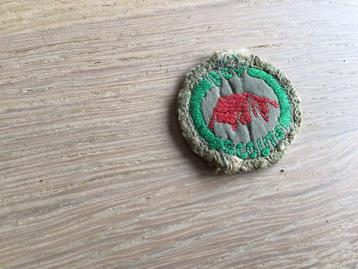Emblème vintage des scouts, Enlèvement ou Envoi, Utilisé