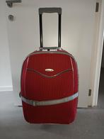 Valise rouge, Comme neuf, 45 à 55 cm, 60 à 70 cm, Roulettes