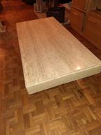 Travertin salontafel, Ophalen