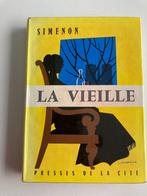Georges Simenon : La Vieille (presses de la cité) 1959, Livres, Georges Simenon, Utilisé, Enlèvement ou Envoi
