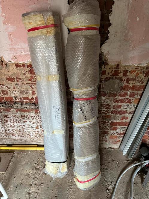 Rolluiken met elektrische motor, Doe-het-zelf en Bouw, Rolluiken, Nieuw, 100 tot 150 cm, 150 tot 200 cm, Wit, Elektrische bediening