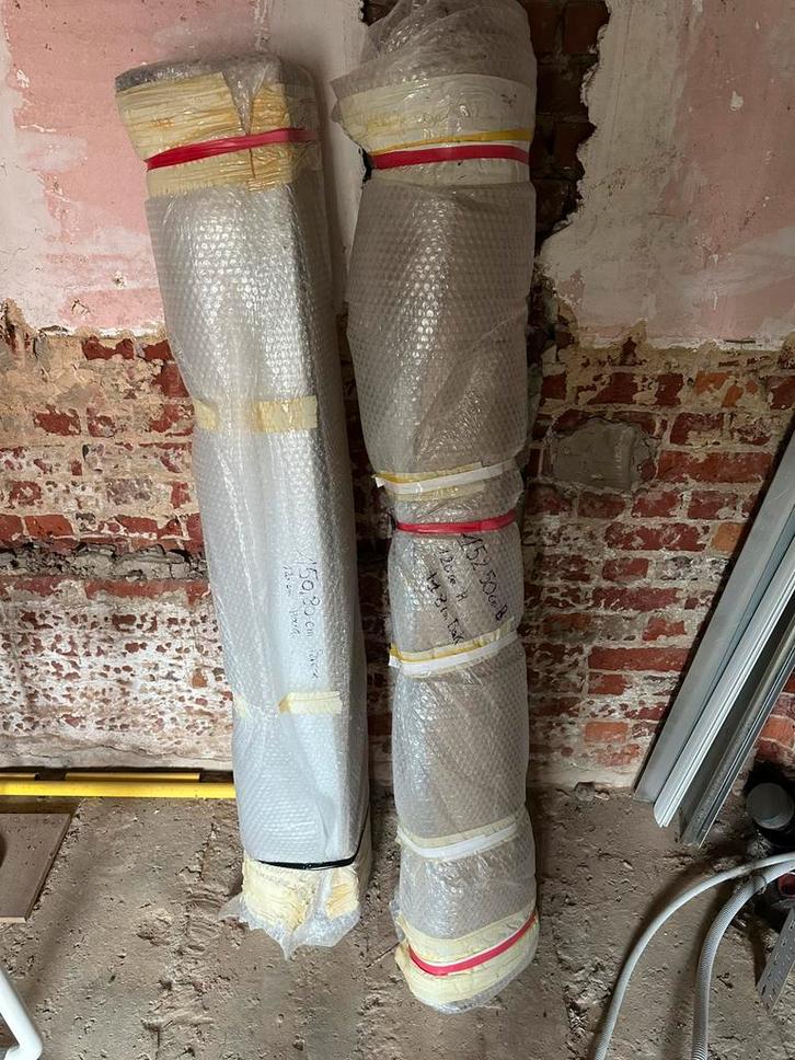 Rolluiken met elektrische motor, Doe-het-zelf en Bouw, Rolluiken, Nieuw, 100 tot 150 cm, 150 tot 200 cm, Wit, Elektrische bediening