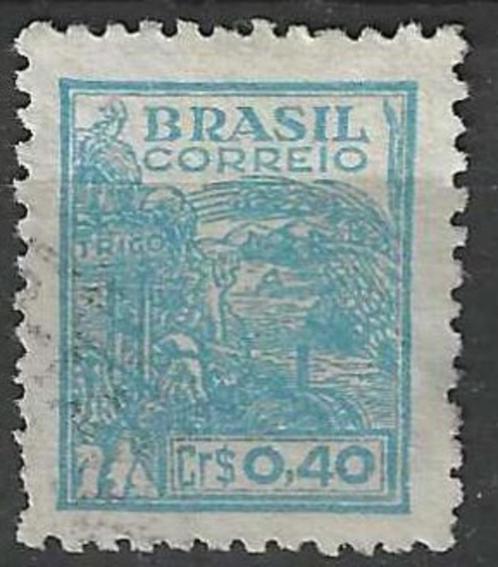 Brazilie 1947/1955 - Yvert 465B - Landbouw (ST), Timbres & Monnaies, Timbres | Amérique, Affranchi, Envoi