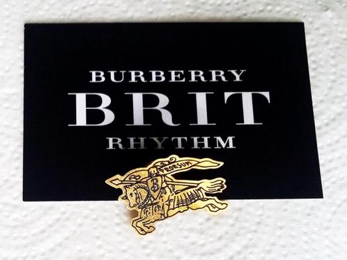 Burberry Prorsum goud/zwarte spelden/broche, Handtassen en Accessoires, Broches, Nieuw, Goud, Verzenden