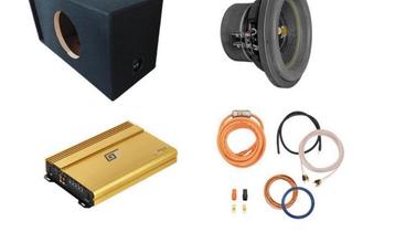 Subwooferset Bassface pack 5  1000 watt RMS