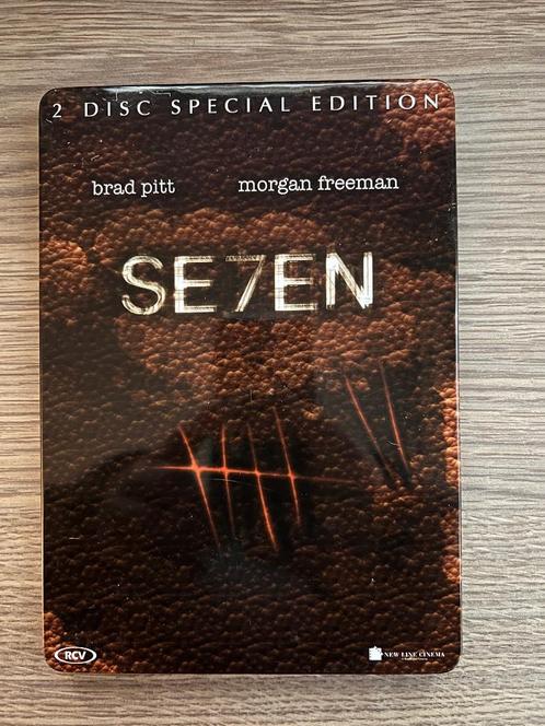 Se7en (2 Disc Special Edition - Steelbook), CD & DVD, DVD | Thrillers & Policiers, Enlèvement ou Envoi
