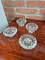 4 bougeoirs, Maison & Meubles, Accessoires pour la Maison | Bougeoirs & Bougies, Enlèvement ou Envoi