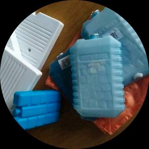 Koelgelplaten voor koelkastdoos of andere, Huis en Inrichting, Keuken | Tupperware, Ophalen