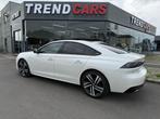 Peugeot 508 1.5 BlueHDi GT Line Aut.Toit Pano.Cuir.Camera360, 4 deurs, Zwart, Zwart, Leder