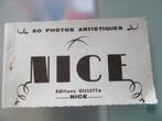 carnet 20 photos artistiques Nice cartes postales anciennes, Enlèvement, 1940 à 1960, Non affranchie, France