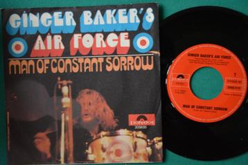 Ginger Baker – Man Of Constant Sorrow (1) - vinyl singel beschikbaar voor biedingen