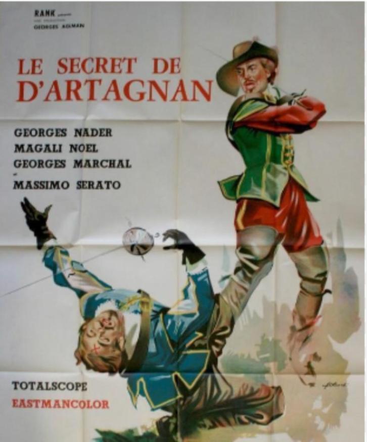Film en 35mm.( complet ) " LE SECRET DE D'ARTAGNAN ", Audio, Tv en Foto, Filmrollen, 35mm film, Ophalen