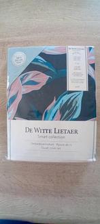 De Witte Lietaer dekbedovertrek 140 x 220 cm, Eenpersoons, Blauw, Dekbedovertrek, Nieuw
