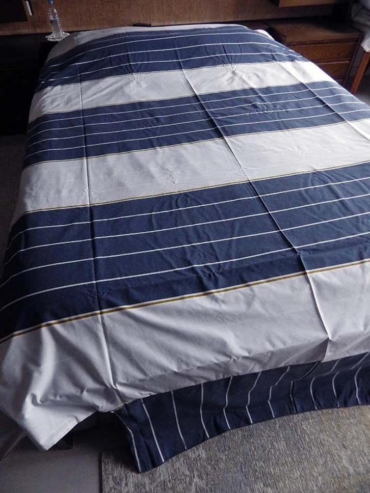 Omkeerbare (2 pers.) Dekbedovertrek, Huis en Inrichting, Slaapkamer | Beddengoed, Zo goed als nieuw, Dekbedovertrek, Tweepersoons