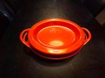 Cocotte le creuset fonte emaillée doufeu, Huis en Inrichting, Ophalen, Zo goed als nieuw, Gietijzer