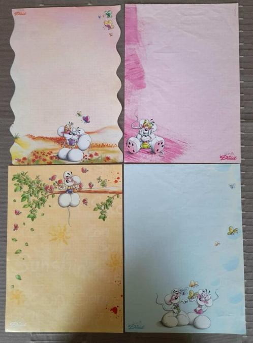 Diddl blaadjes A4/1 - 44 blaadjes, Verzamelen, Diddl, Gebruikt, Papier, Kaart of Schrift, Diddl, Ophalen of Verzenden