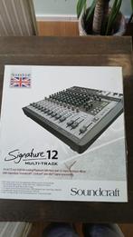 Table de mixage Soundcraft Signature 12, Muziek en Instrumenten, Ophalen, Zo goed als nieuw, 10 tot 20 kanalen, Microfooningang