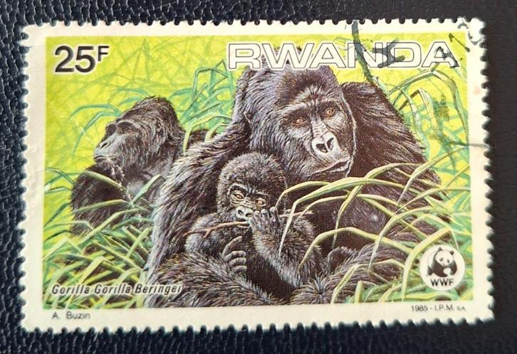 Postzegel Rwanda OBP 1229, Postzegels en Munten, Postzegels | Afrika, Gestempeld, Ophalen of Verzenden