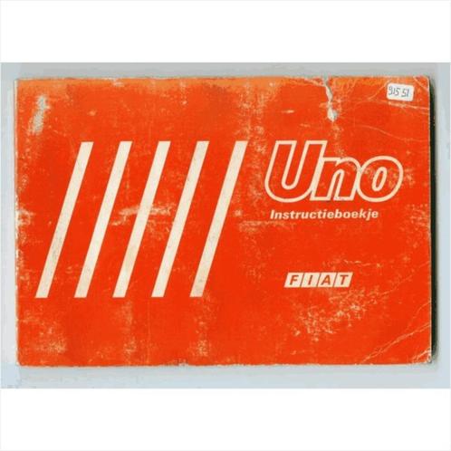 Fiat Uno Instructieboekje 1983 #3 Nederlands, Autos : Divers, Modes d'emploi & Notices d'utilisation, Enlèvement ou Envoi
