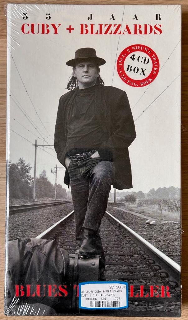 CUBY & BLIZZARDS - Blues traveller: 35 jaar ( 4CD Boxset ), Cd's en Dvd's, Cd's | Rock, Zo goed als nieuw, Poprock, Verzenden