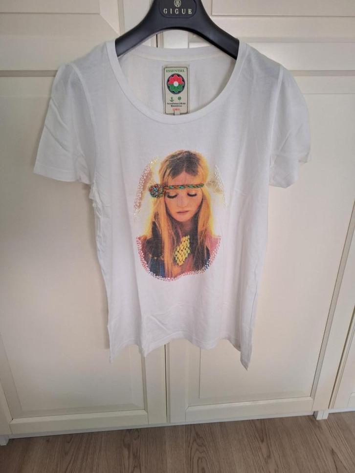 Supertof origineel T-shirt Essentiel, dames, NIEUW!, Kleding | Dames, T-shirts, Nieuw, Maat 42/44 (L), Wit, Korte mouw, Ophalen of Verzenden