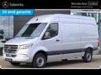 Mercedes-Benz Sprinter 317 CDI L2H2 LED 10" MBUX DISTRONIC 3, Auto's, Stof, 4 cilinders, Mercedes-Benz, Bedrijf