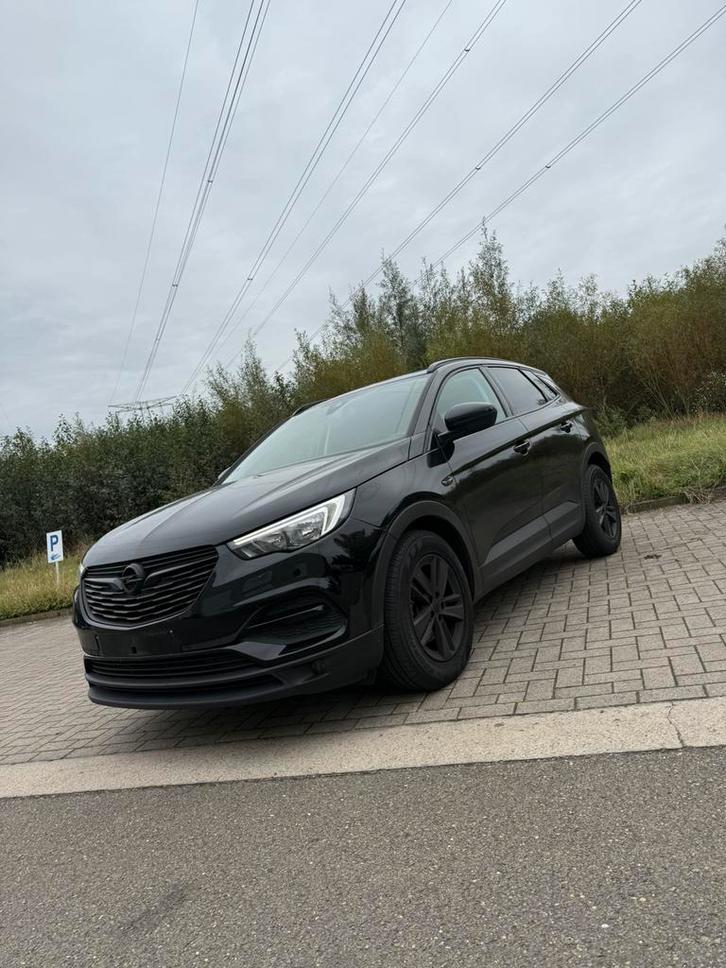 Opel Grandland X 1.2 Benzine, Auto's, Opel, Particulier, Grandland X, Benzine, Euro 6, SUV of Terreinwagen, 5 deurs, Zwart, Bruin