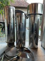 Dubbelwandige inox buizen, Doe-het-zelf en Bouw, Buizen en Afvoer, Ophalen of Verzenden, Inox