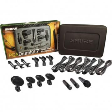 KERSTPROMO Shure PGADRUMKIT7 7-delige drummicrofoon-set  beschikbaar voor biedingen