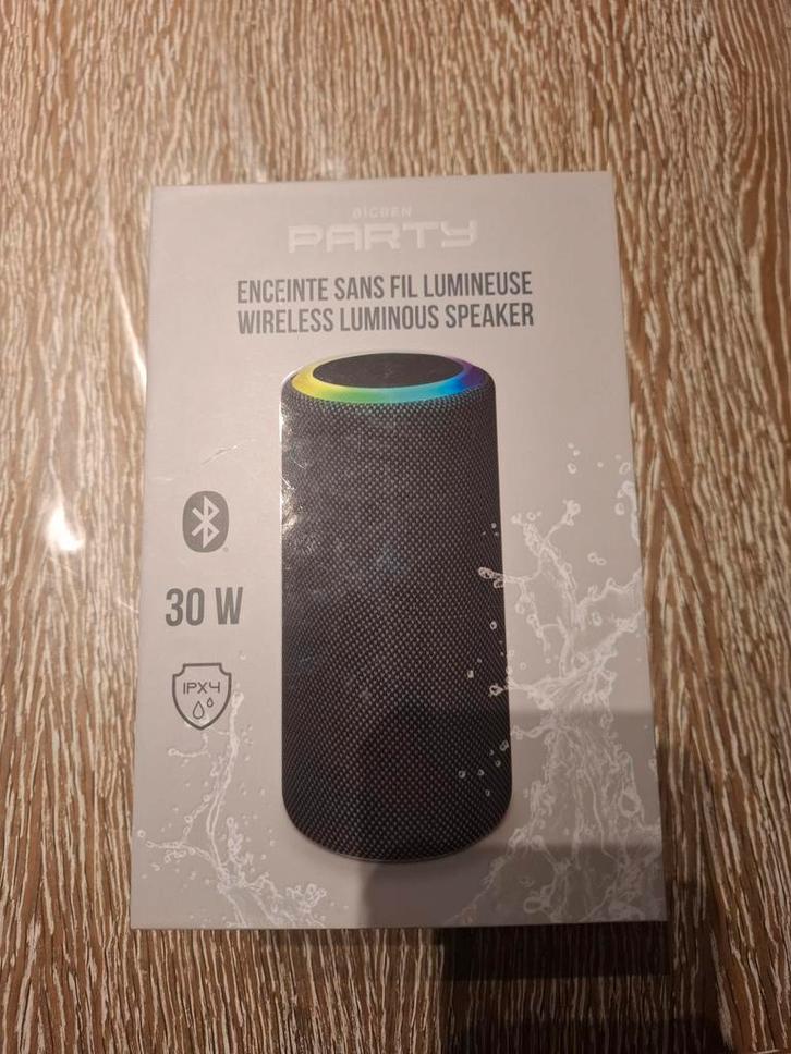 Bigben Interactive PARTYBTIPMS2, TV, Hi-fi & Vidéo, Enceintes, Autres marques, Enlèvement ou Envoi