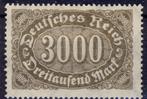 Deutsches Reich 1922 - nr 254 *, Duitse Keizerrijk, Verzenden