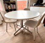Verlengbare ronde eettafel, Ophalen, Rond, Zo goed als nieuw, Vijf personen of meer