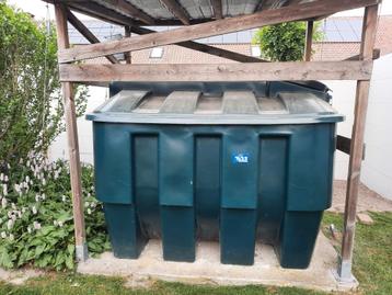 Dubbelwandige kunststoftank voor stookolie beschikbaar voor biedingen