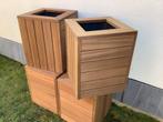 Houten bloembakken, Ophalen, Tuin