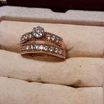 NIEUW 2 ringen in goud KLEUR 21 mm binnendiameter, Enlèvement, Or, Or