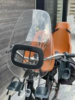 Fietsstoel met windscherm bobike vooraan, Ophalen, 0 t/m 18 kg, Voorzitje, Bobike