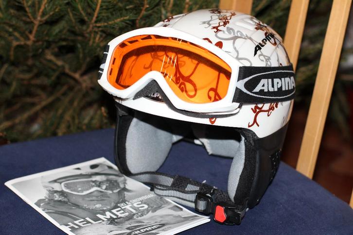 CASQUE SKI FILLE ALPINA, Sport en Fitness, Skiën en Langlaufen, Zo goed als nieuw, Overige typen, Ski, Overige merken, Ophalen