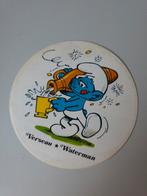 Autocollant Schtroumpf Verseau Milkana, Verzamelen, Verzenden, Zo goed als nieuw, Overige Smurfen, Overige typen