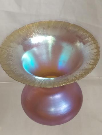 Vase en verre Art Nouveau Wmf Myra 